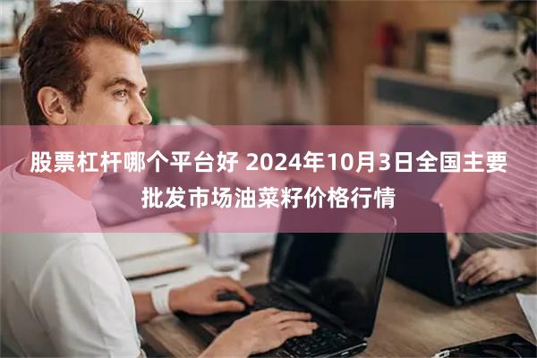 股票杠杆哪个平台好 2024年10月3日全国主要批发市场油菜籽价格行情